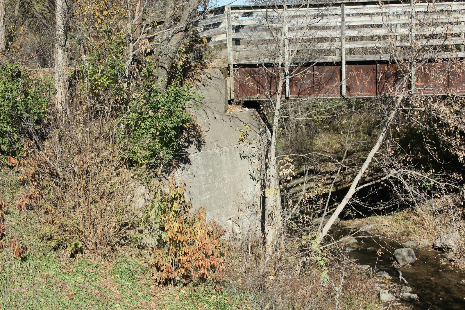 West abutment